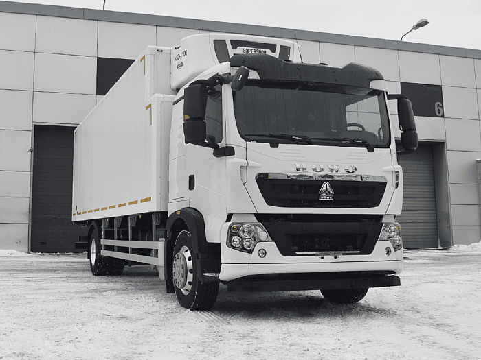 Фургон-рефрижератор на шасси HOWO T5G